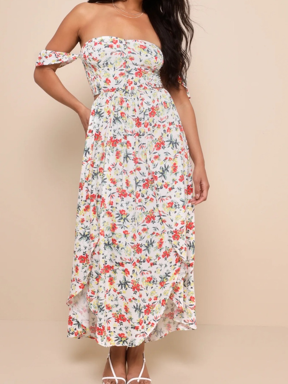 NWOT Lush easy on the eyes midi dress size small